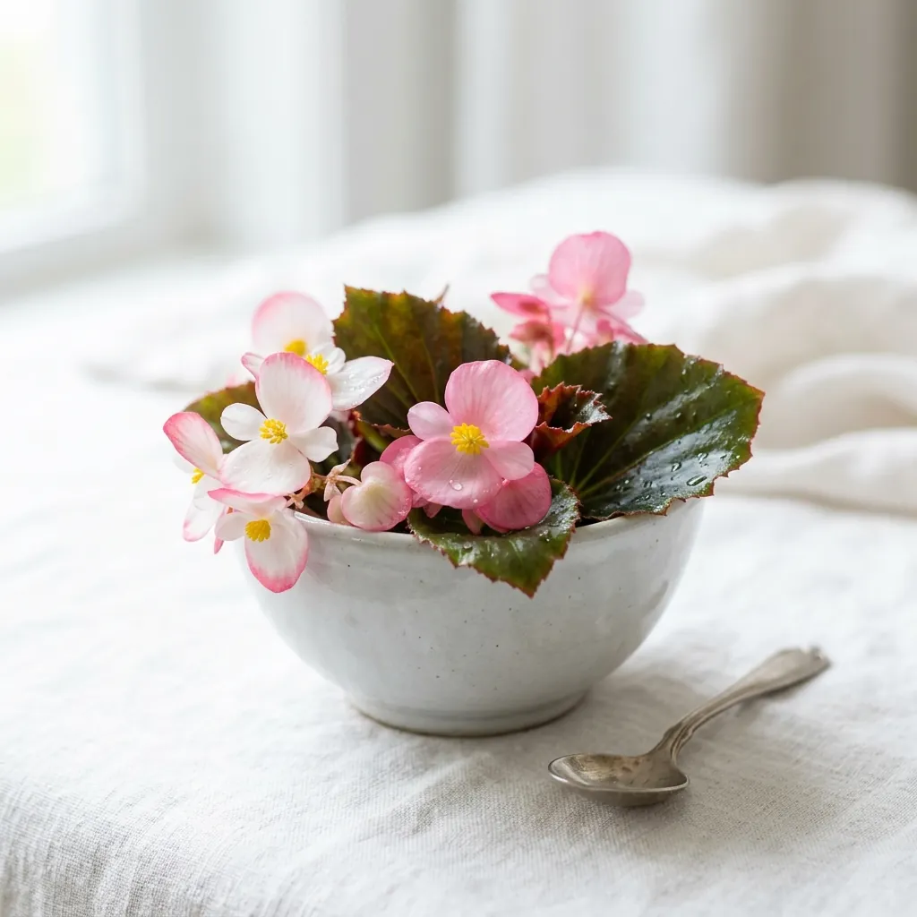 Fiore Edibile Begonia