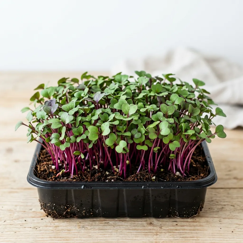 Microgreen Pak Choi Rosso