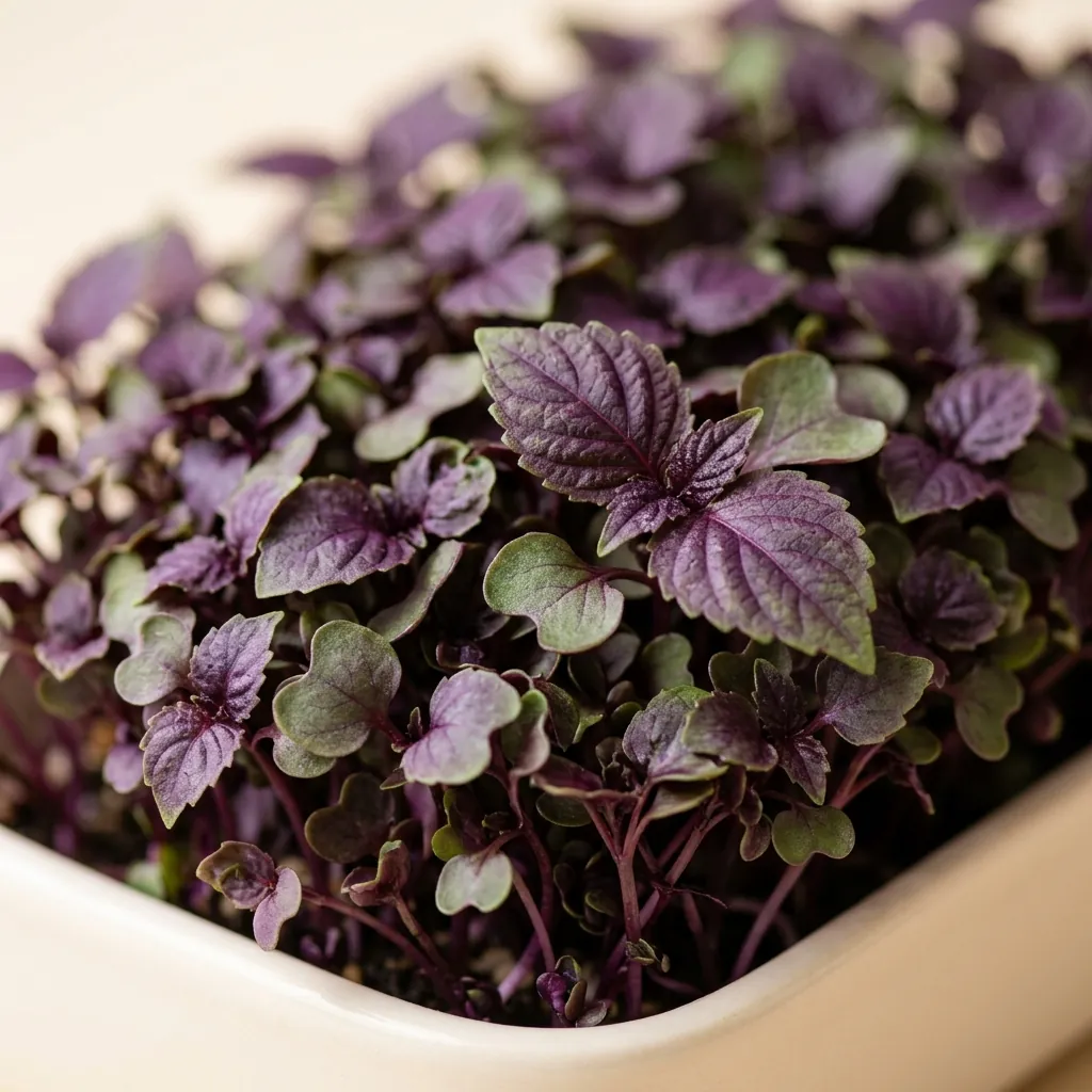 Microgreen Shiso Rosso